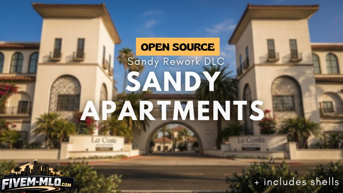 Sandy Apartments MLO FiveM | Open Source